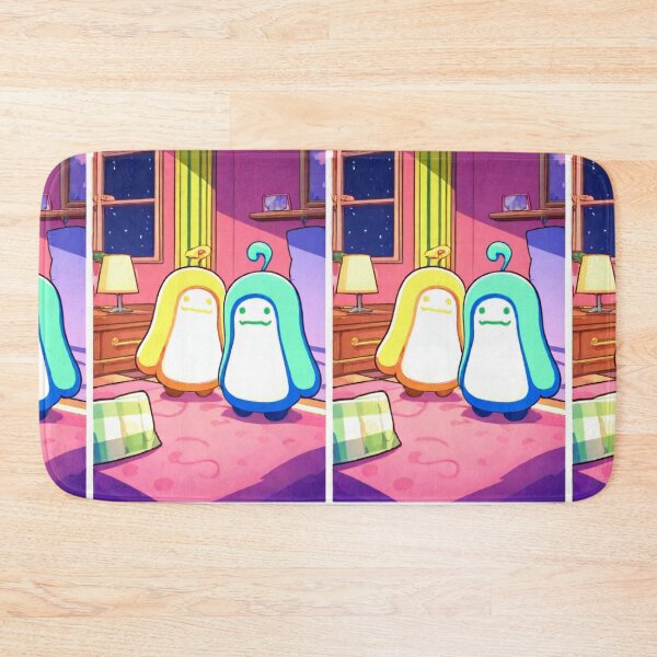 Item preview, Illustration - Kawaii Creatures in a Bedroom, Soft Starry Universe designed and sold by Zone--Gaming.