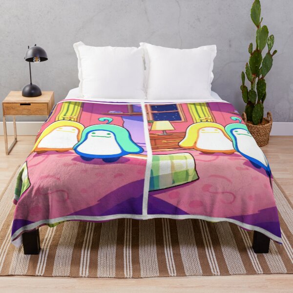 Item preview, Illustration - Kawaii Creatures in a Bedroom, Soft Starry Universe designed and sold by Zone--Gaming.