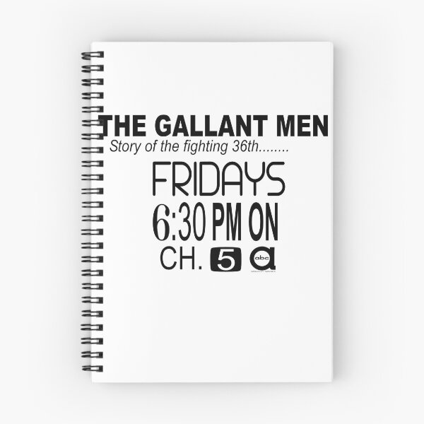 Item preview, The Gallant Men  TV show designed and sold by The Retromotel.