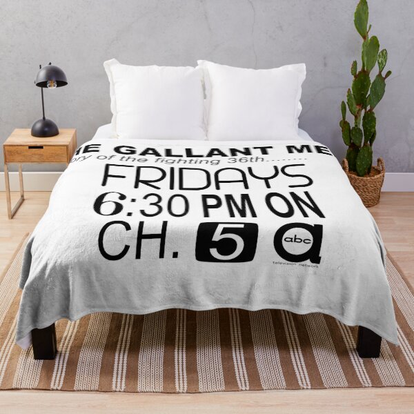 Item preview, The Gallant Men TV show designed and sold by The Retromotel.