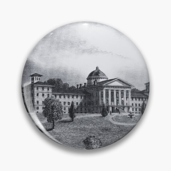 Item preview, Trenton Psychiatric Hospital Classic Poster Style designed and sold by GhostlyWorld.