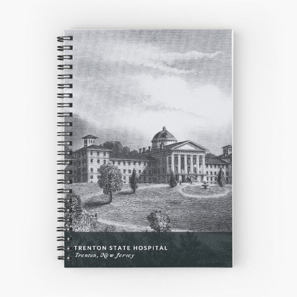 Item preview, Trenton Psychiatric Hospital Classic Poster Style designed and sold by GhostlyWorld.