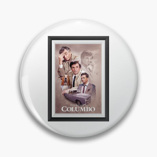 Item preview, Columbo Poster (on White) designed and sold by PawsitiveMum3.