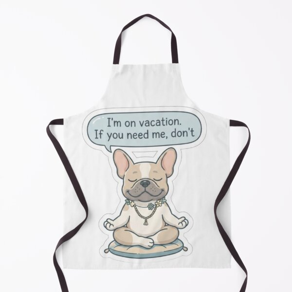 Item preview, Zen French Bulldog On Vacation designed and sold by Snurly.