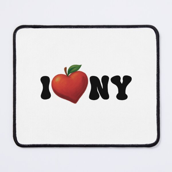 Item preview, American I Love New York red Apple Heart - Cute Aesthetic NY Souvenir USA designed and sold by Art IN Pack.
