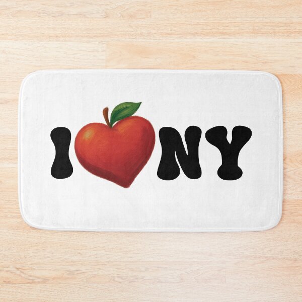Item preview, American I Love New York red Apple Heart - Cute Aesthetic NY Souvenir USA designed and sold by Art IN Pack.