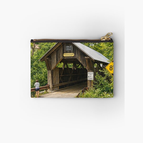 Item preview, Emily's Covered Bridge in July designed and sold by gotucoveredart.