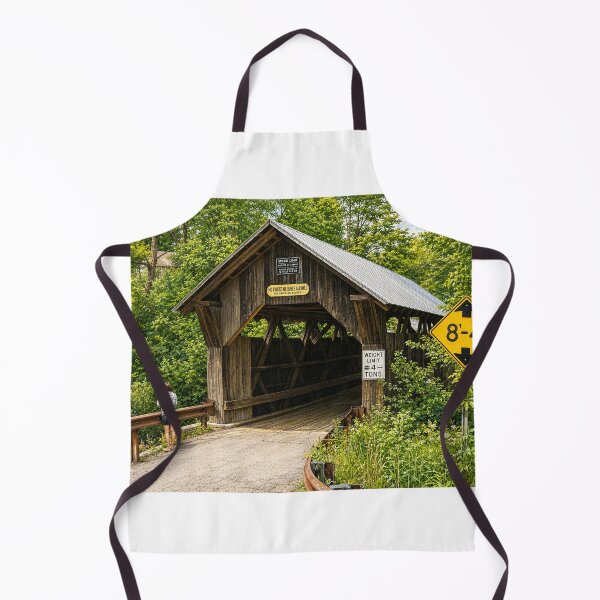 Item preview, Emily's Covered Bridge in July designed and sold by gotucoveredart.
