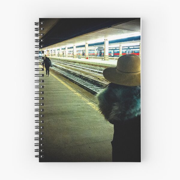 Item preview, Florence Italy - Night Train Platform with Frecciarossa designed and sold by missioncreek.