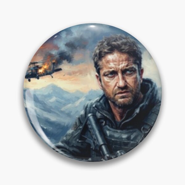 Item preview, Angel Has Fallen Military Action Thriller Drama Tribute Art Poster designed and sold by Art's Diner.