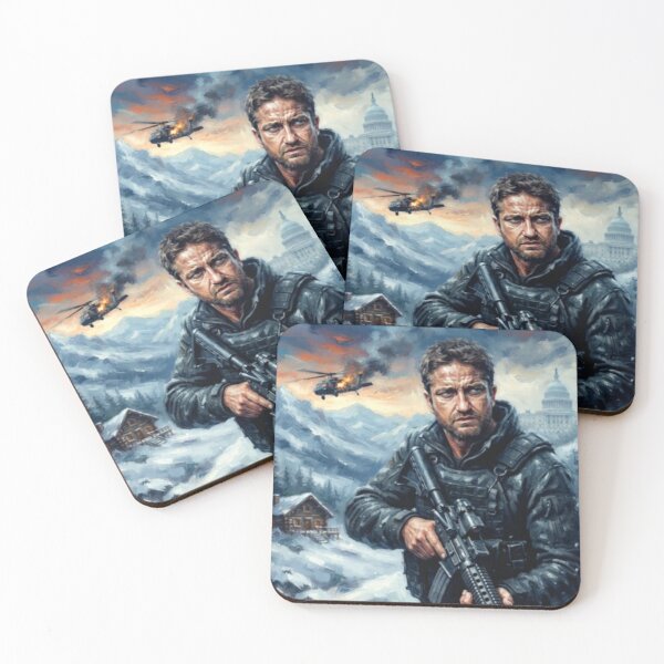Item preview, Angel Has Fallen Military Action Thriller Drama Tribute Art Poster designed and sold by Art's Diner.