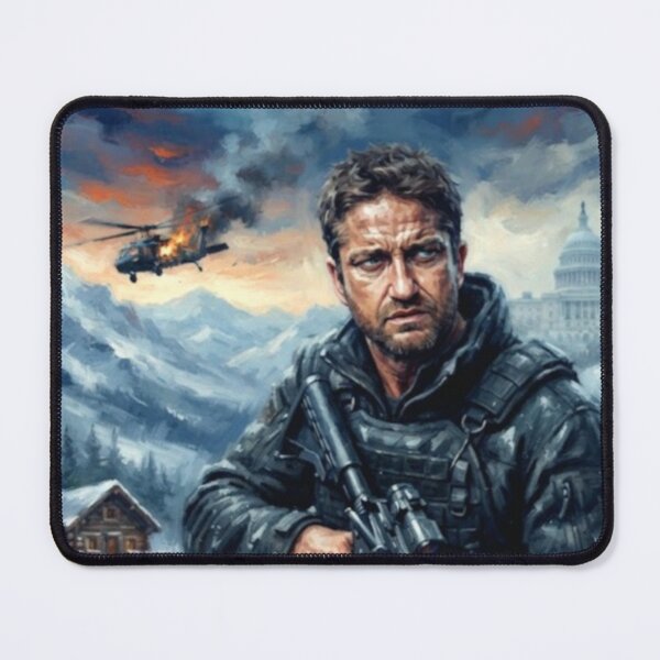 Item preview, Angel Has Fallen Military Action Thriller Drama Tribute Art Poster designed and sold by Art's Diner.