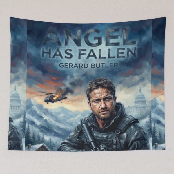 Item preview, Angel Has Fallen Military Action Thriller Drama Tribute Art Poster designed and sold by Art's Diner.