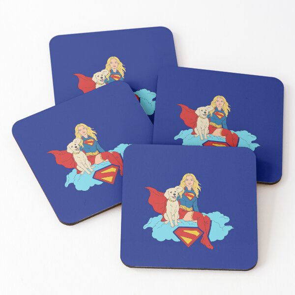 Item preview, Punk Supergirl and her dog designed and sold by What you are is Beautiful.