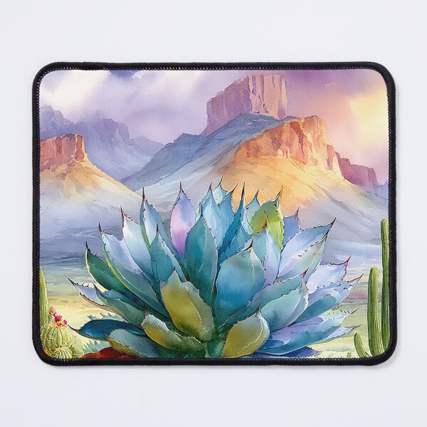 Item preview, Cactus Watercolor Art | Southwestern Desert Landscape designed and sold by MargaretWiktor.
