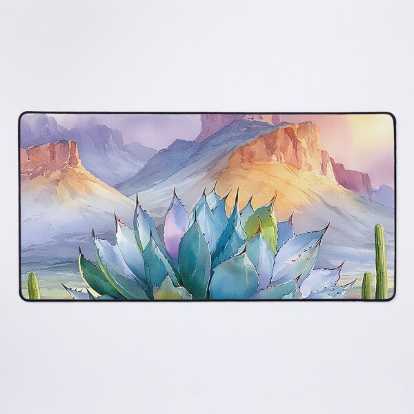 Item preview, Cactus Watercolor Art | Southwestern Desert Landscape designed and sold by MargaretWiktor.