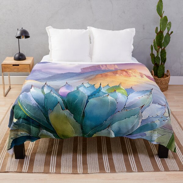 Item preview, Cactus Watercolor Art | Southwestern Desert Landscape designed and sold by MargaretWiktor.