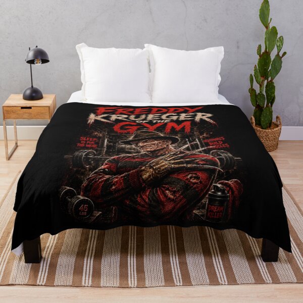 Item preview, Freddy Krueger Of The Gym Halloween Horror Fitness Gym Gift T-Shirt designed and sold by Digistore1221.