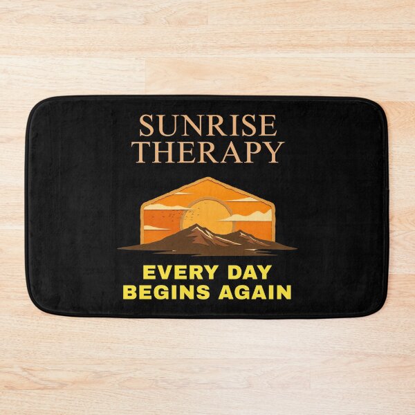 Item preview, Sunrise Therapy Every Day Begins Again designed and sold by WildArtStudioPL.