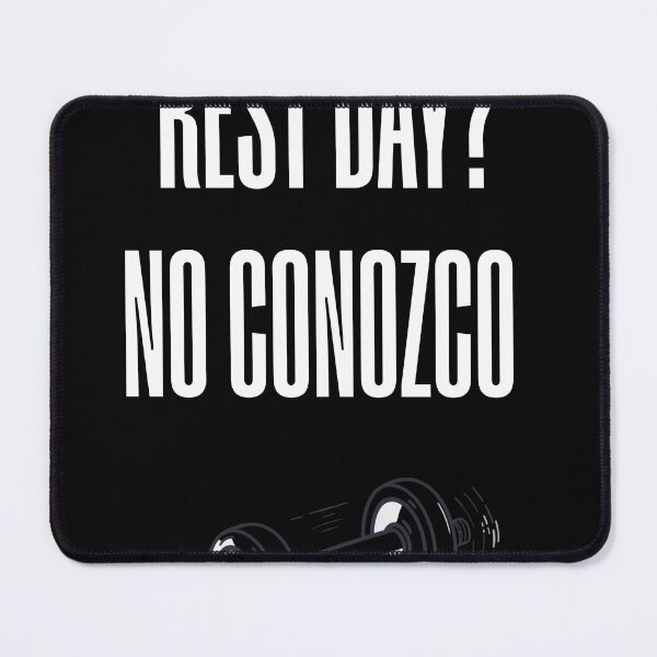 Item preview, Rest Day? No Conozco - Funny Latino Gym Shirt designed and sold by ironvibesco.