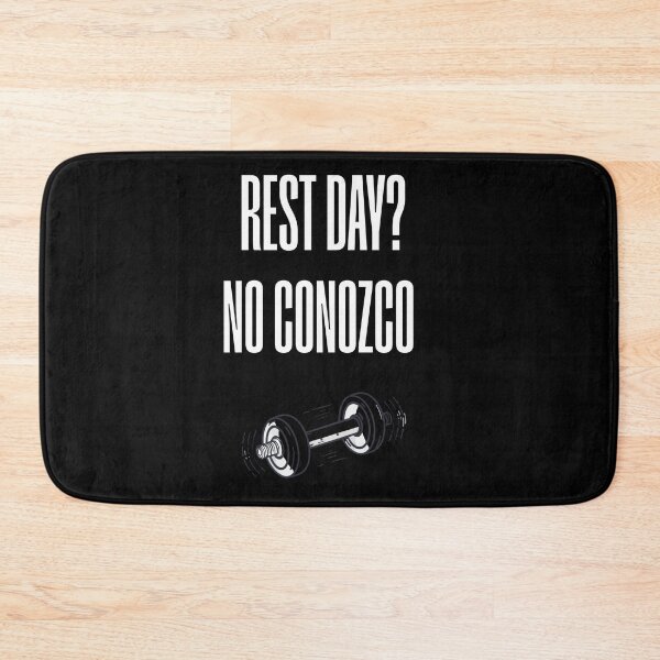 Item preview, Rest Day? No Conozco - Funny Latino Gym Shirt designed and sold by ironvibesco.
