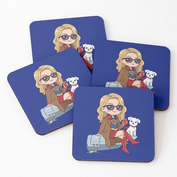 Item preview, Punk Supergirl and her dog coffee designed and sold by What you are is Beautiful.