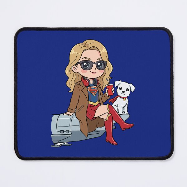 Item preview, Punk Supergirl and her dog coffee designed and sold by What you are is Beautiful.