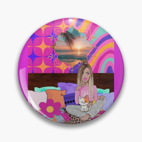 Item preview, Groovy Girl and Cat Hangout 2 designed and sold by artbyomega.