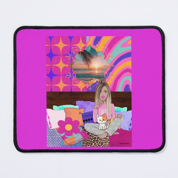 Item preview, Groovy Girl and Cat Hangout 2 designed and sold by artbyomega.