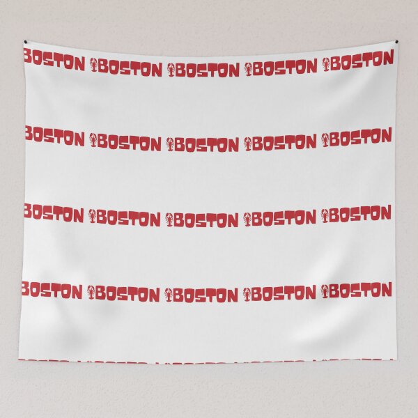 Item preview, Boston pride lobster typography designed and sold by CoastalPrintsbyLucy.