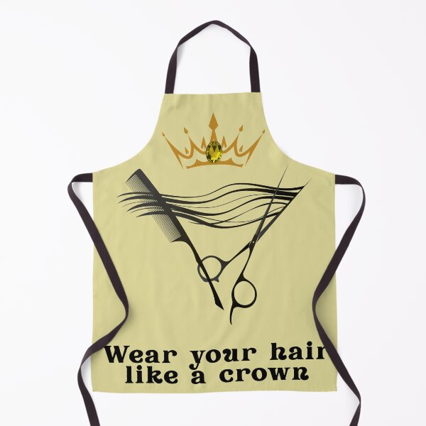 Item preview, WearYour Hair Like A Cron - Elegant Scissors and Crown Art designed and sold by AhmadAnnaPrints.