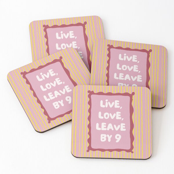 Item preview, Live, Love, Leave By 9 Humorous Art designed and sold by Lyrical Little Things.