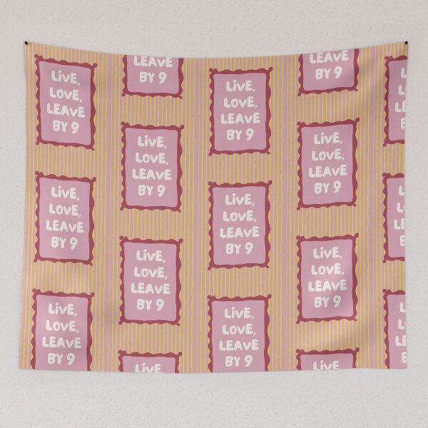 Item preview, Live, Love, Leave By 9 Humorous Art designed and sold by Lyrical Little Things.