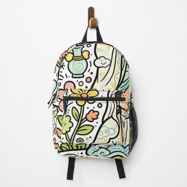 Item preview, Cute Spiritual Garden Illustration designed and sold by Mystic & Celestial Art.