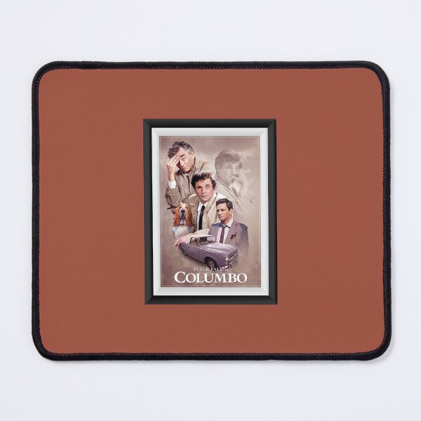Item preview, Columbo Poster (on Brown) designed and sold by PawsitiveMum3.