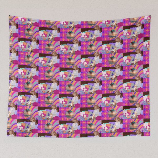 Item preview, Groovy Bunny Girl and Cat Hangout  designed and sold by artbyomega.