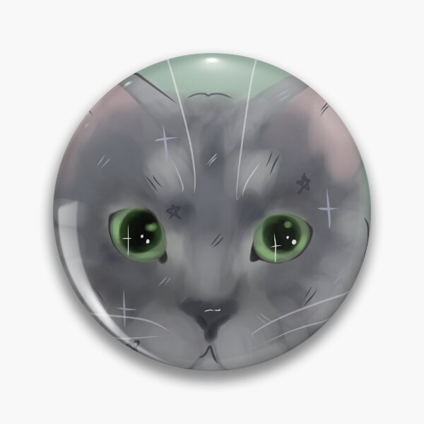 Item preview, Louis the gray cat designed and sold by spideyt1ngle.