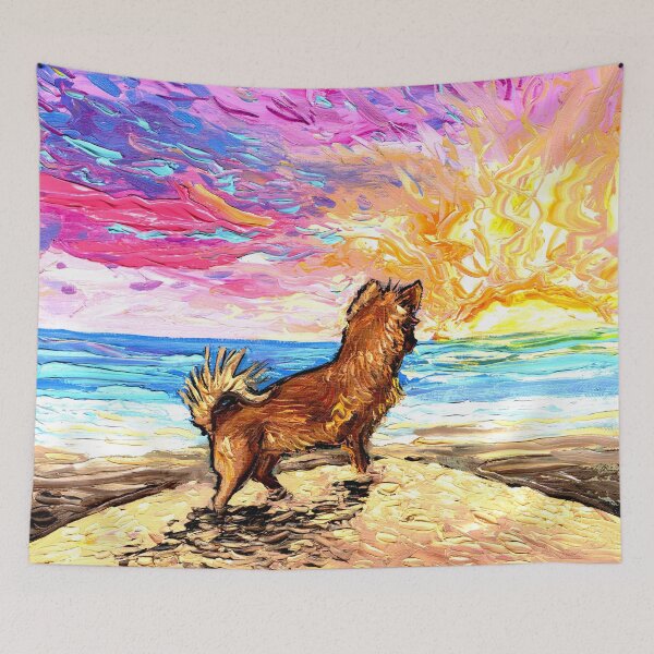 Item preview, Beach Days - Chihuahua designed and sold by AjaTrier.