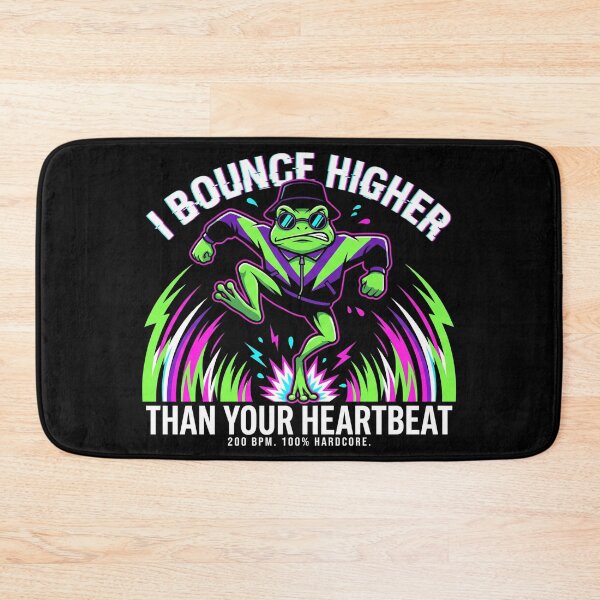 Item preview, Gabber Frog Hakken 200 BPM Hardcore Techno designed and sold by SPAZE-Typo.