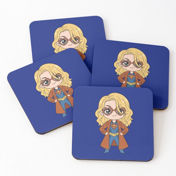 Item preview, Chibi Punk Supergirl and her dog designed and sold by What you are is Beautiful.