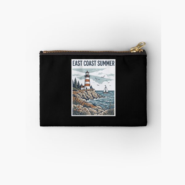 Item preview, EAST COAST SUMMER Vintage Lighthouse Sailboat designed and sold by snowry.