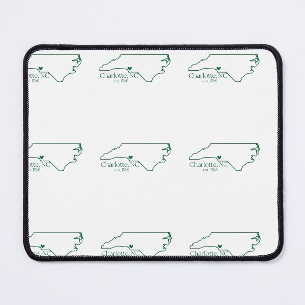 Item preview, Charlotte North Carolina state outline designed and sold by CoastalPrintsbyLucy.