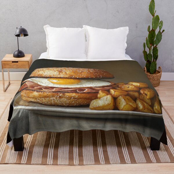 Item preview, Breakfast Sandwich with Fried Egg and Home Fries designed and sold by Shannon Hilson.