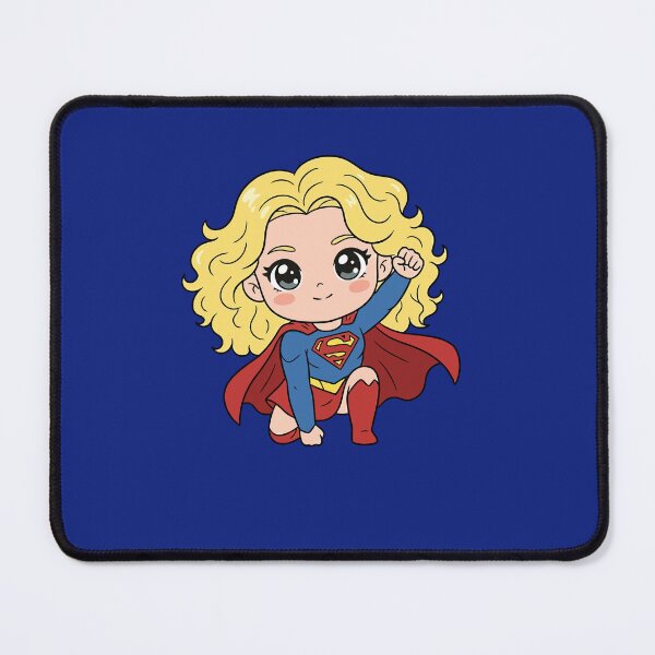 Item preview, Chibi Punk Supergirl and her dog designed and sold by What you are is Beautiful.