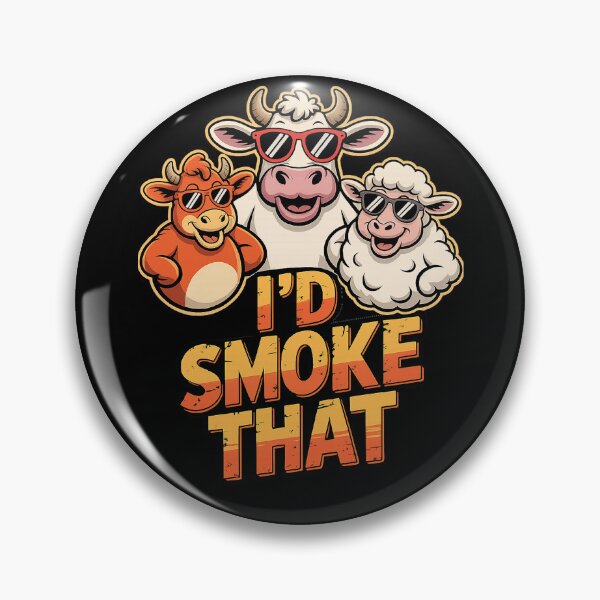 Item preview, Funny Bbq I'd Smoke That Men & Women Gift 2 designed and sold by adnane1081.
