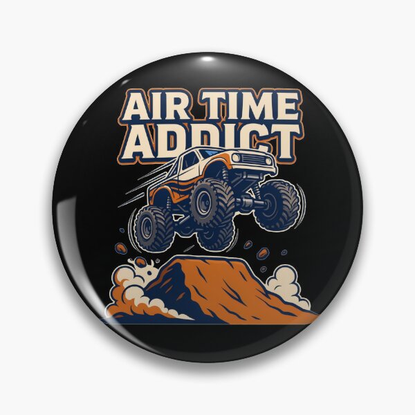 Item preview, Air Time Addict RC Monster Truck | Remote Control Jumping Enthusiast designed and sold by No Excuses Supply.
