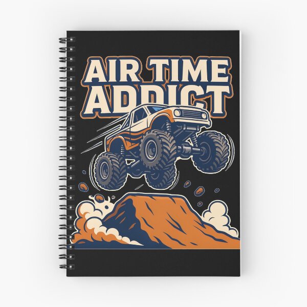 Item preview, Air Time Addict RC Monster Truck | Remote Control Jumping Enthusiast designed and sold by No Excuses Supply.