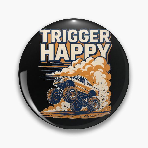 Item preview, Trigger Happy RC Monster Truck | Remote Control Off-Road Hobby designed and sold by No Excuses Supply.