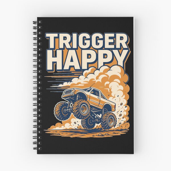 Item preview, Trigger Happy RC Monster Truck | Remote Control Off-Road Hobby designed and sold by No Excuses Supply.