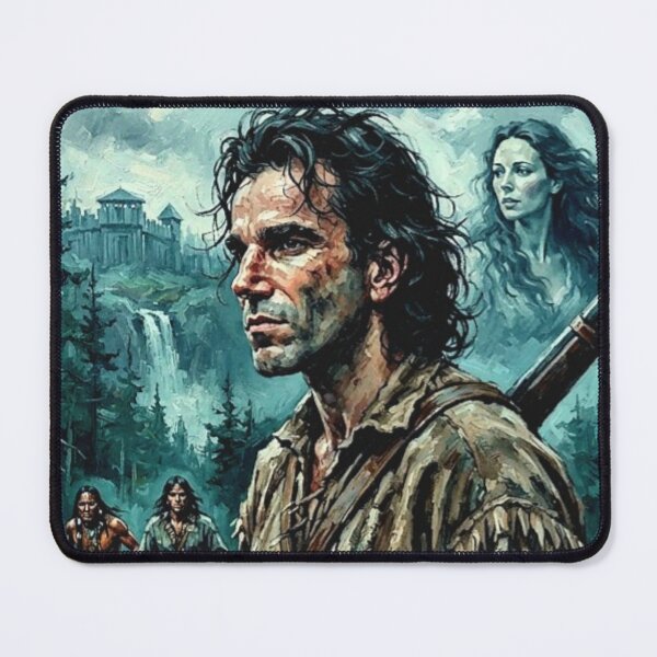 Item preview, The Last of the Mohicans Retro Historical Epic Romance Action Tribute Art Poster designed and sold by Art's Diner.